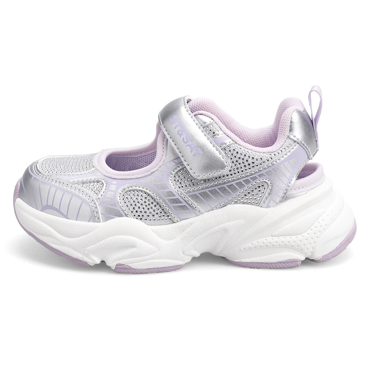 Детские сандалии ST&SAT KIDS, серебряный/фиолетовый
Детские сандалии ST&SAT KIDS, серебряный/фиолетовый