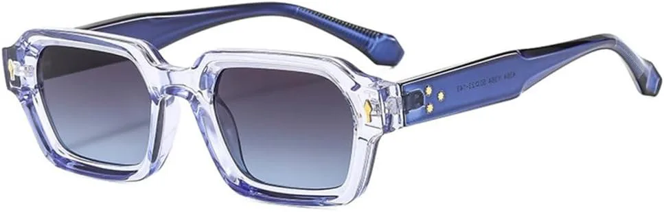 Ретро маленькие квадратные солнцезащитные очки для женщин и мужчин с заклепками, модные очки, роскошные солнцезащитные очки UV400 для женщин LJTJTAV, Blue
Ретро маленькие квадратные солнцезащитные очки для женщин и мужчин с заклепками, модные очки, роскошные солнцезащитные очки UV400 для женщин LJTJTAV, Blue