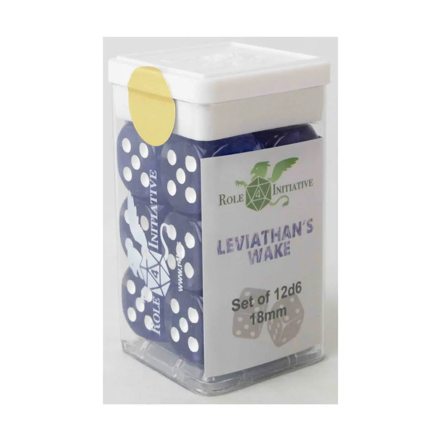 d6 18 мм След Левиафана с белым (12), Class & Creature Dice - d6 Sets 
d6 18 мм След Левиафана с белым (12), Class & Creature Dice - d6 Sets