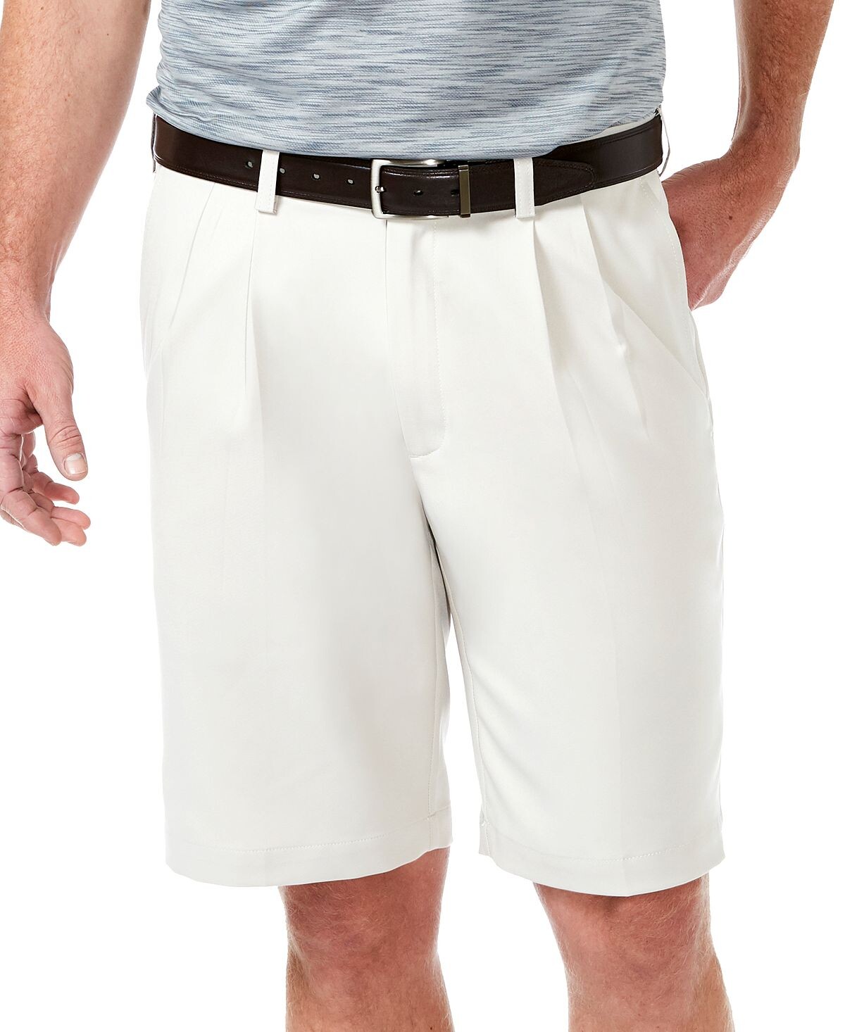 Мужские шорты классического кроя Cool 18 PRO со складками длиной 9,5 дюйма Haggar
Мужские шорты классического кроя Cool 18 PRO со складками длиной 9,5 дюйма Haggar