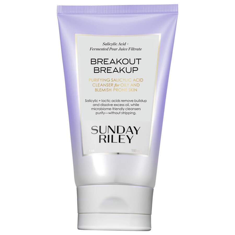 Очищающее средство Breakout Breakup с салициловой кислотой для проблемной кожи Sunday Riley, 5.0 oz/150 mL
Очищающее средство Breakout Breakup с салициловой кислотой для проблемной кожи Sunday Riley, 5.0 oz/150 mL