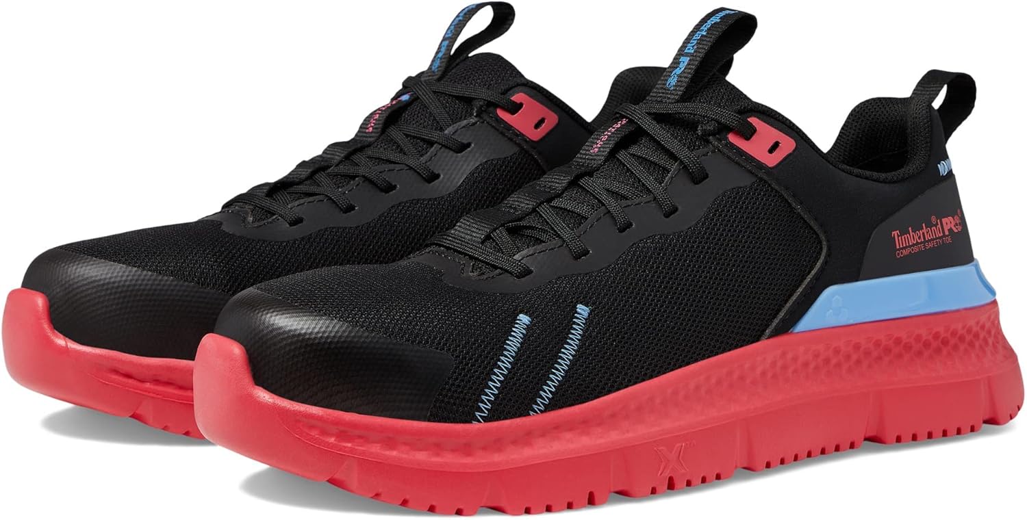 Timberland PRO мужские рабочие ботинки Setra Low Comp Toe, Black/Pink
Timberland PRO мужские рабочие ботинки Setra Low Comp Toe, Black/Pink