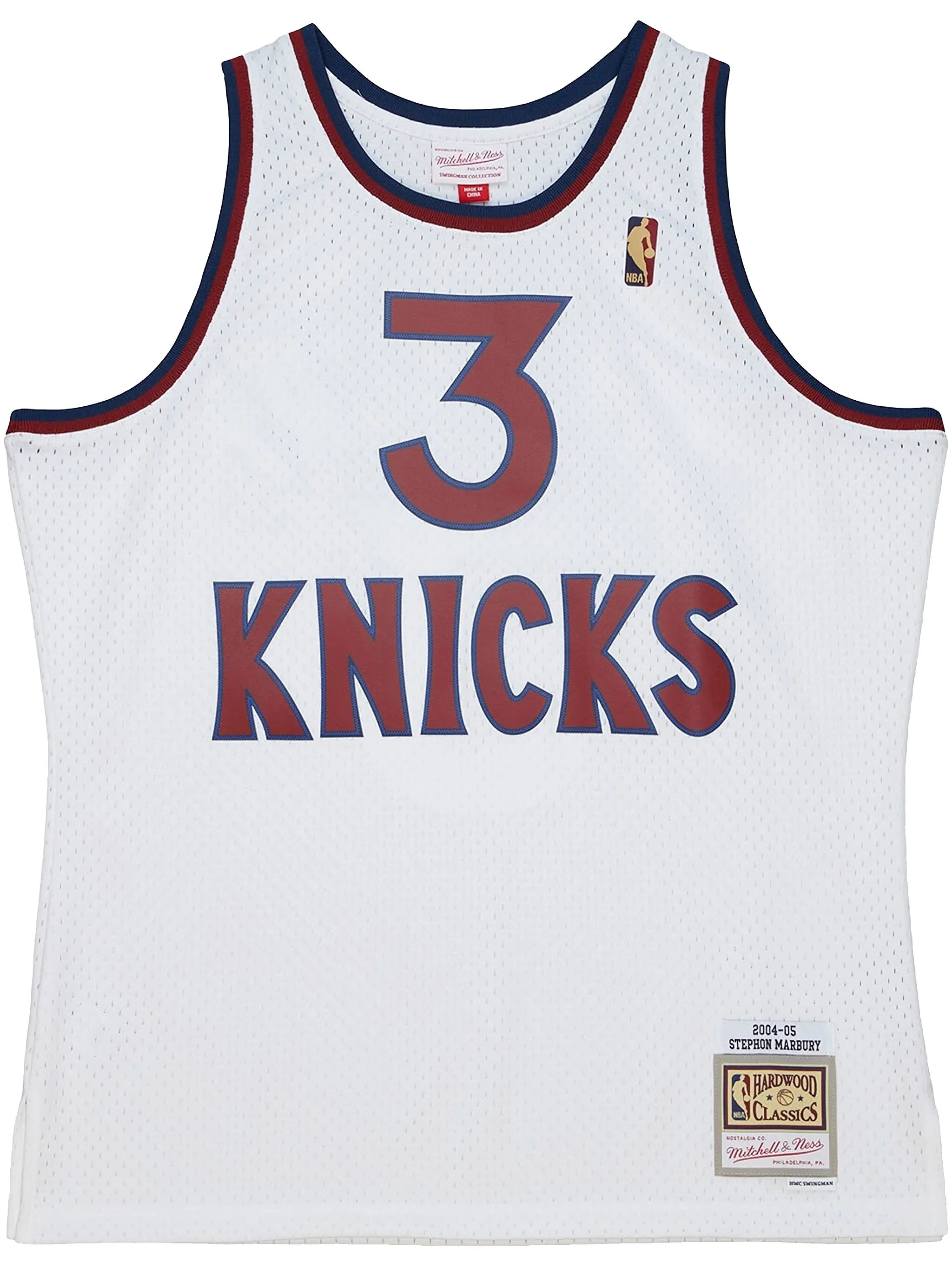 Топ NBA Knicks 2004 Stephon Marbury Mitchell & Ness, белый
Топ NBA Knicks 2004 Stephon Marbury Mitchell & Ness, белый