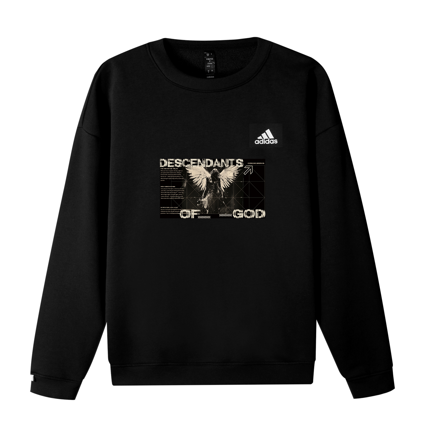 Adidas Свитшот унисекс черный
Adidas Свитшот унисекс черный