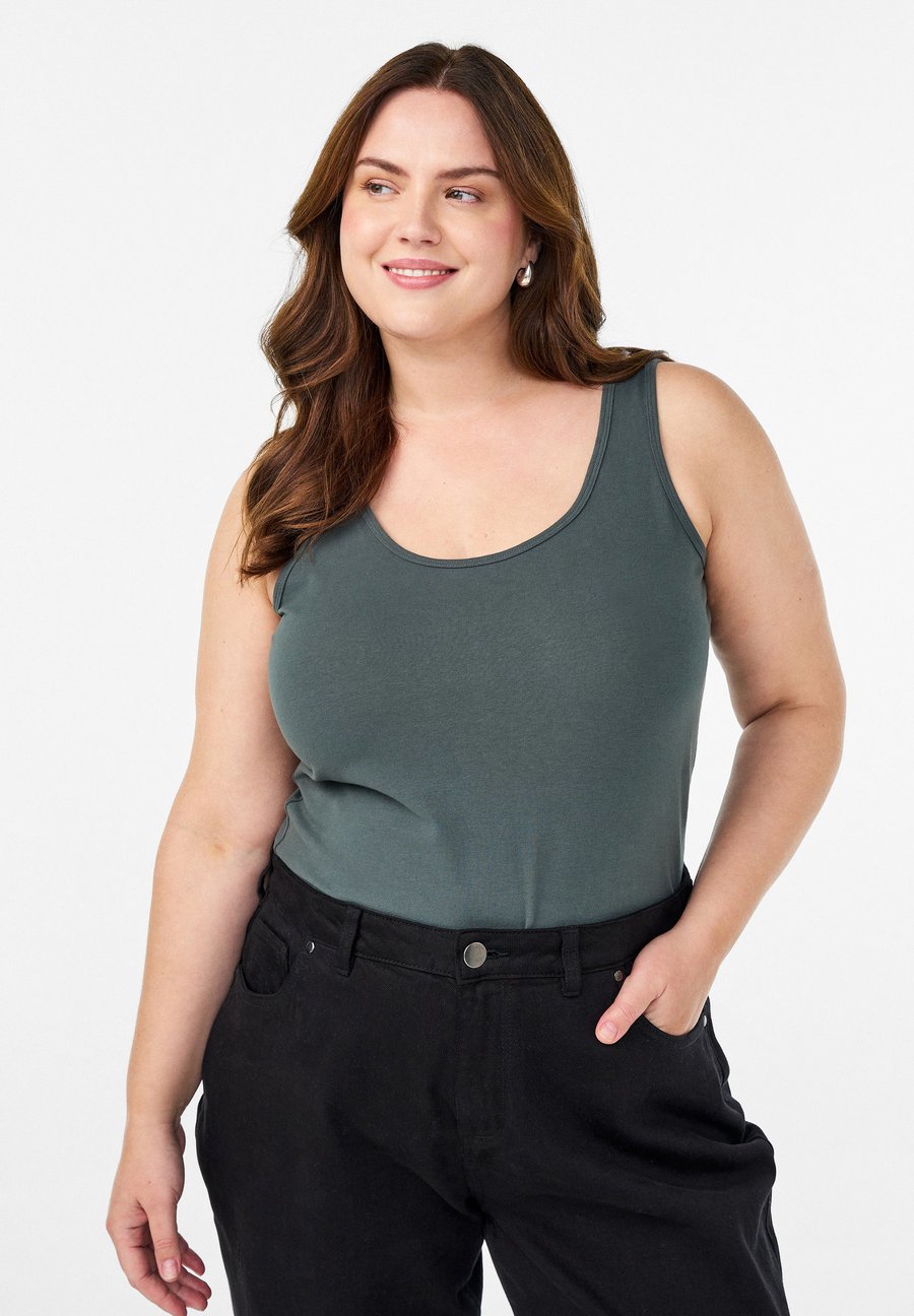 Топ Zizzi Top, Urban Chic/Mottled Green
Топ Zizzi Top, Urban Chic/Mottled Green