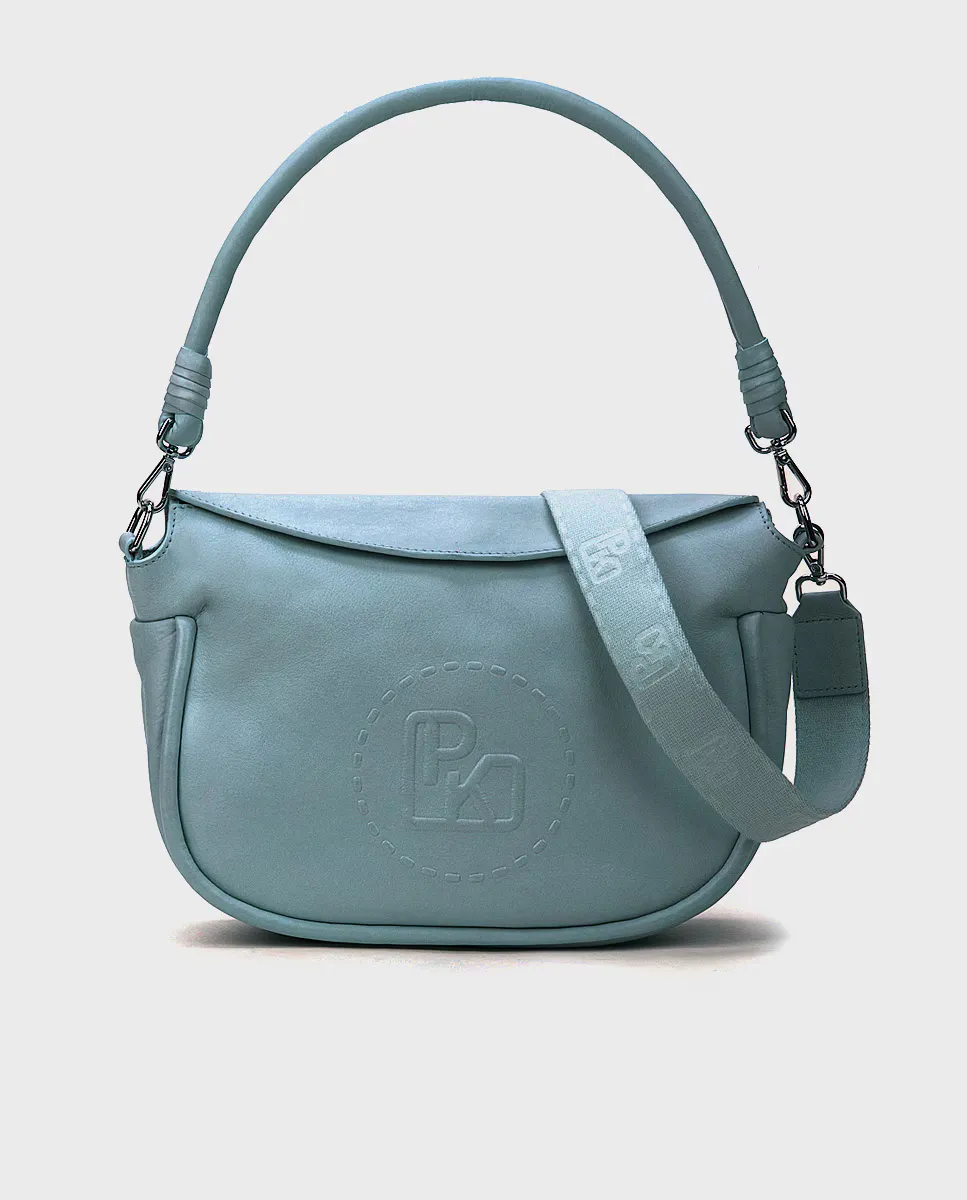 Женская кожаная сумка через плечо с застежкой-молнией и магнитом Pikolinos, светло-голубой
Женская кожаная сумка через плечо с застежкой-молнией и магнитом Pikolinos, светло-голубой