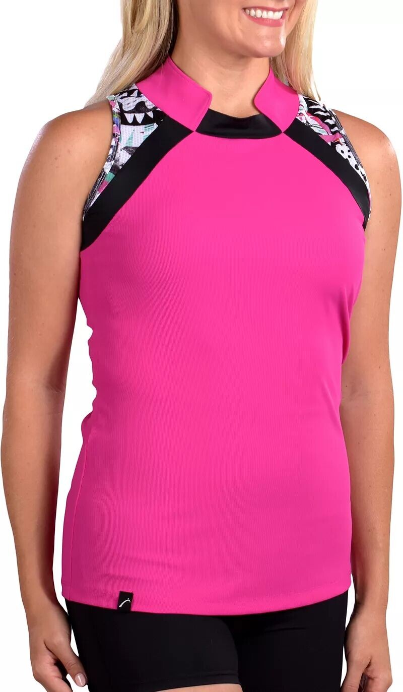 Женская рубашка-поло для гольфа без рукавов SwingDish Kora, розовый
Женская рубашка-поло для гольфа без рукавов SwingDish Kora, розовый