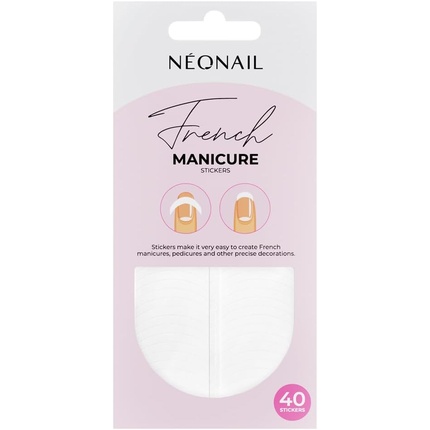 Наклейки для маникюра Neonail French 40 Pieces - French Nails Stencil
Наклейки для маникюра Neonail French 40 Pieces - French Nails Stencil