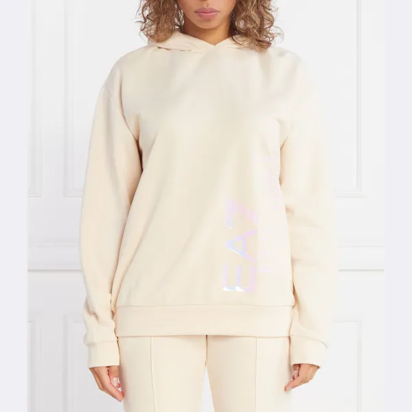 Толстовка обычного кроя Ea7, экрю 
Толстовка обычного кроя Ea7, экрю