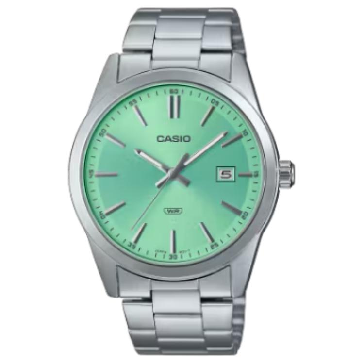 Мужские часы Standard Series Green MTP-VD03D-3A2 CASIO, зеленый Dial
Мужские часы Standard Series Green MTP-VD03D-3A2 CASIO, зеленый Dial