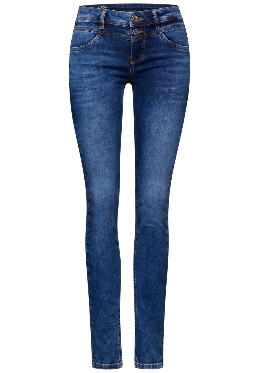 Узкие джинсы STREET ONE, синий
Узкие джинсы STREET ONE, синий