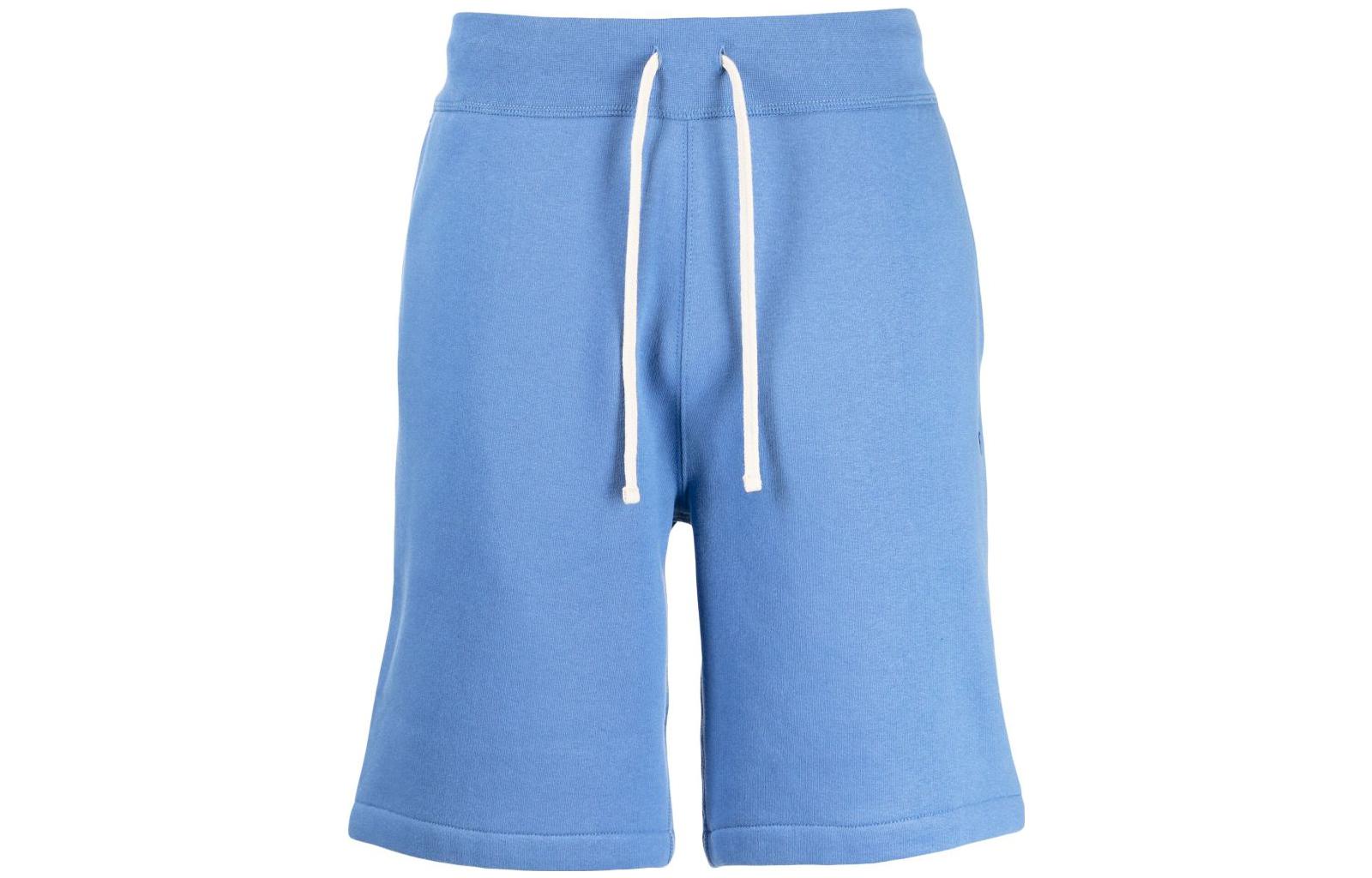 Поло Пони Хлопковые Тренировочные Шорты Polo Ralph Lauren, Васильковый Синий 
Поло Пони Хлопковые Тренировочные Шорты Polo Ralph Lauren, Васильковый Синий