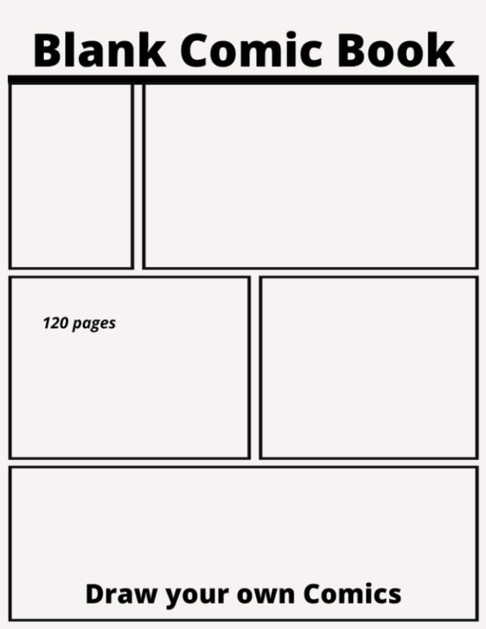 Blank Comic Book (Independently published)
Blank Comic Book (Independently published)