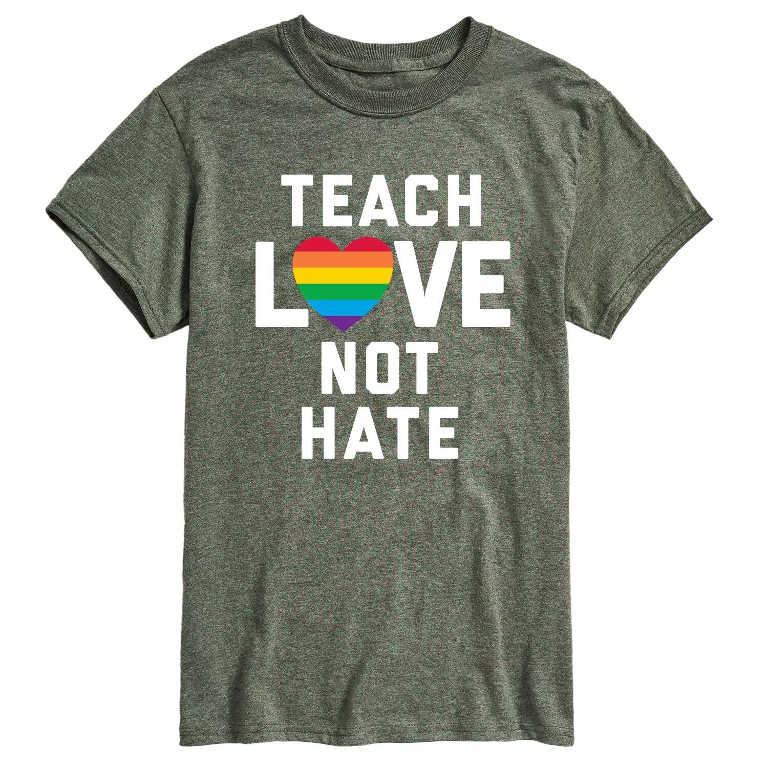Мужская футболка Teach Love Not Hate Hate Licensed Character
Мужская футболка Teach Love Not Hate Hate Licensed Character