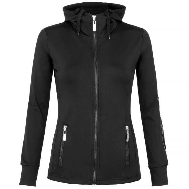 Женская толстовка на молнии с капюшоном START Cora черная
Женская толстовка на молнии с капюшоном START Cora черная
