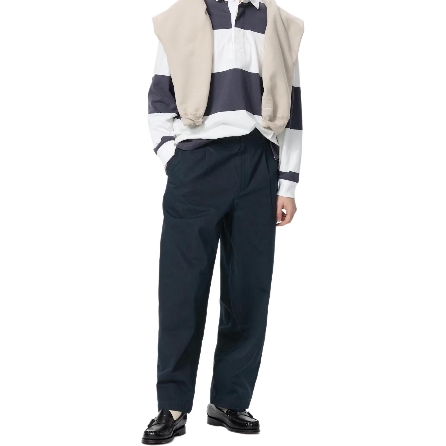 UNIQLO X JW Anderson SS25 Casual Pants Men's Marine Blue
UNIQLO X JW Anderson SS25 Casual Pants Men's Marine Blue