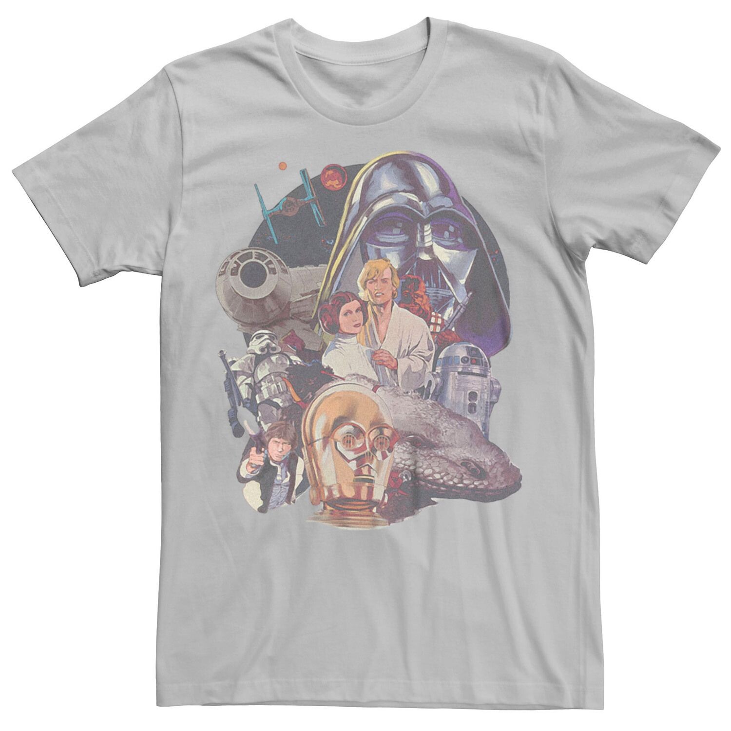 Мужская футболка с графическим рисунком в стиле ретро «Звездные войны» Star Wars
Мужская футболка с графическим рисунком в стиле ретро «Звездные войны» Star Wars