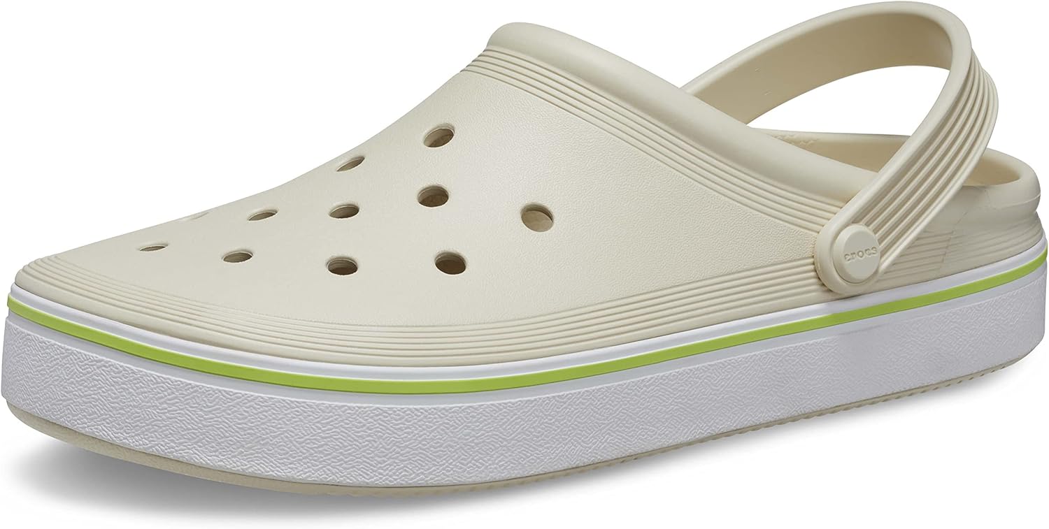 Унисекс сабо Crocs Off Court с платформой, Bone
Унисекс сабо Crocs Off Court с платформой, Bone
