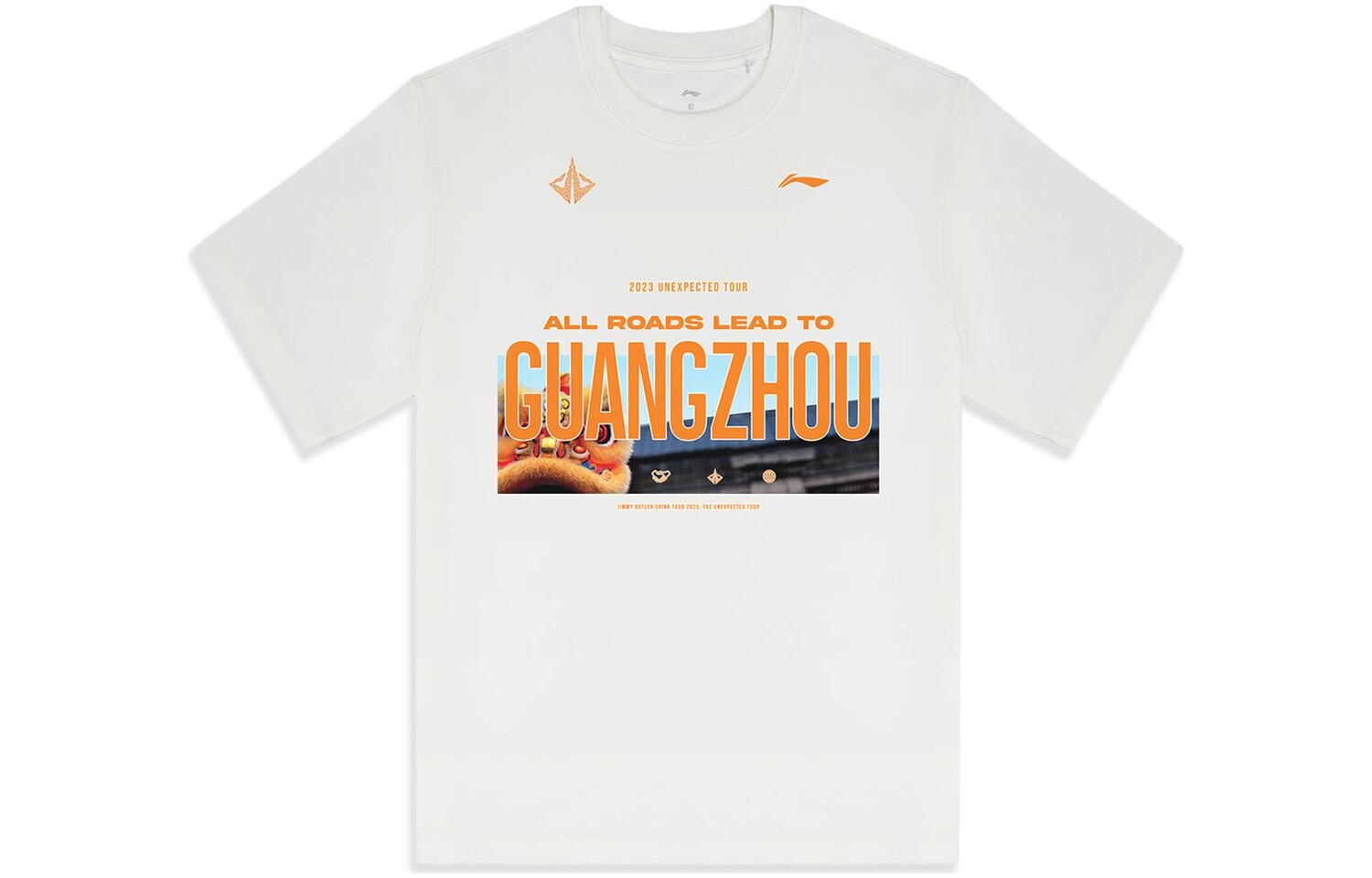 Спортивная баскетбольная коллекция футболка мужская молочно-белая Lining, слоновая кость
Спортивная баскетбольная коллекция футболка мужская молочно-белая Lining, слоновая кость