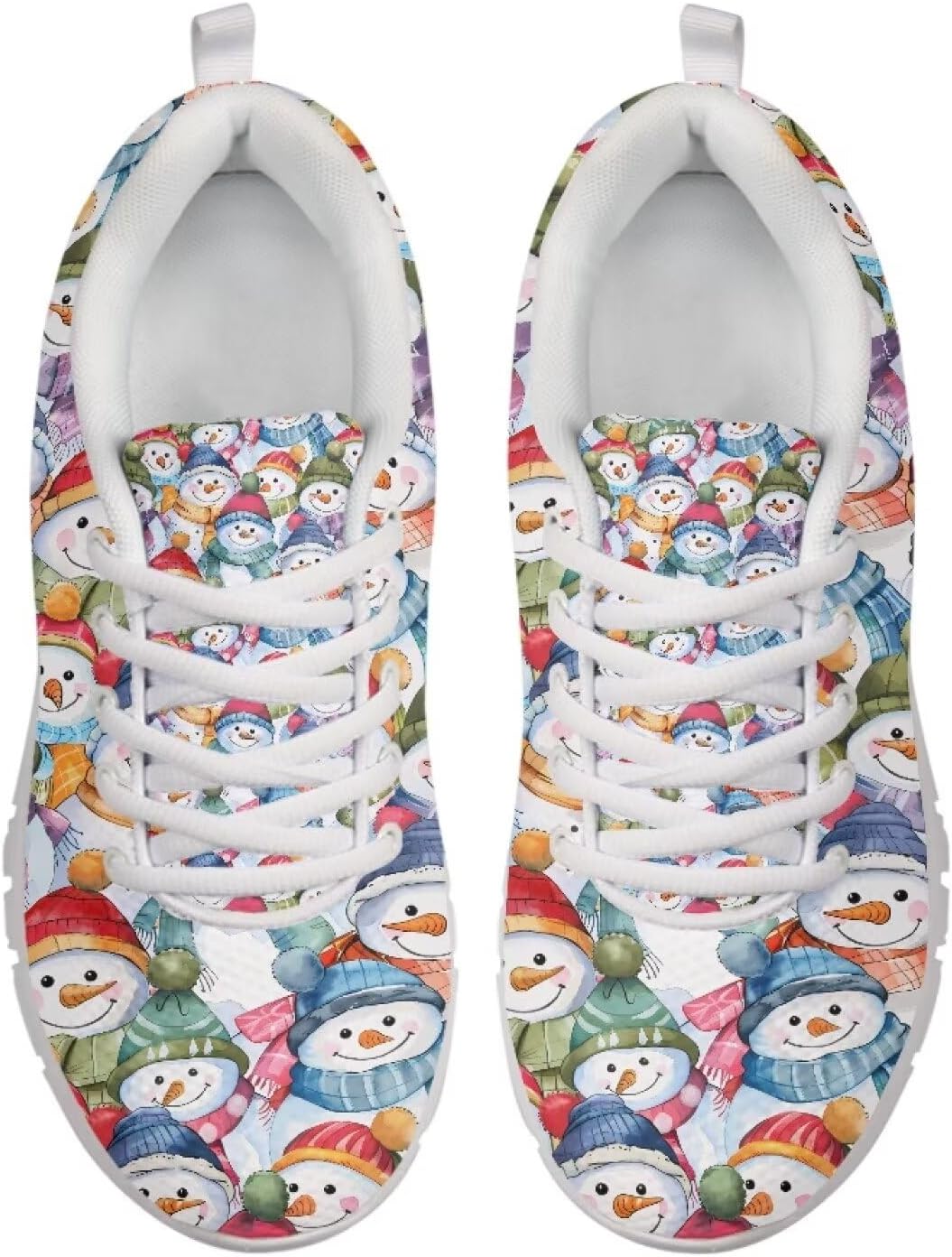 Кроссовки Belidome для ходьбы и бега для женщин и мужчин, легкие, дышащие, с противоскользящей подошвой для повседневной носки и тренировок, Cartoon Christmas Snowman
Кроссовки Belidome для ходьбы и бега для женщин и мужчин, легкие, дышащие, с противоскользящей подошвой для повседневной носки и тренировок, Cartoon Christmas Snowman