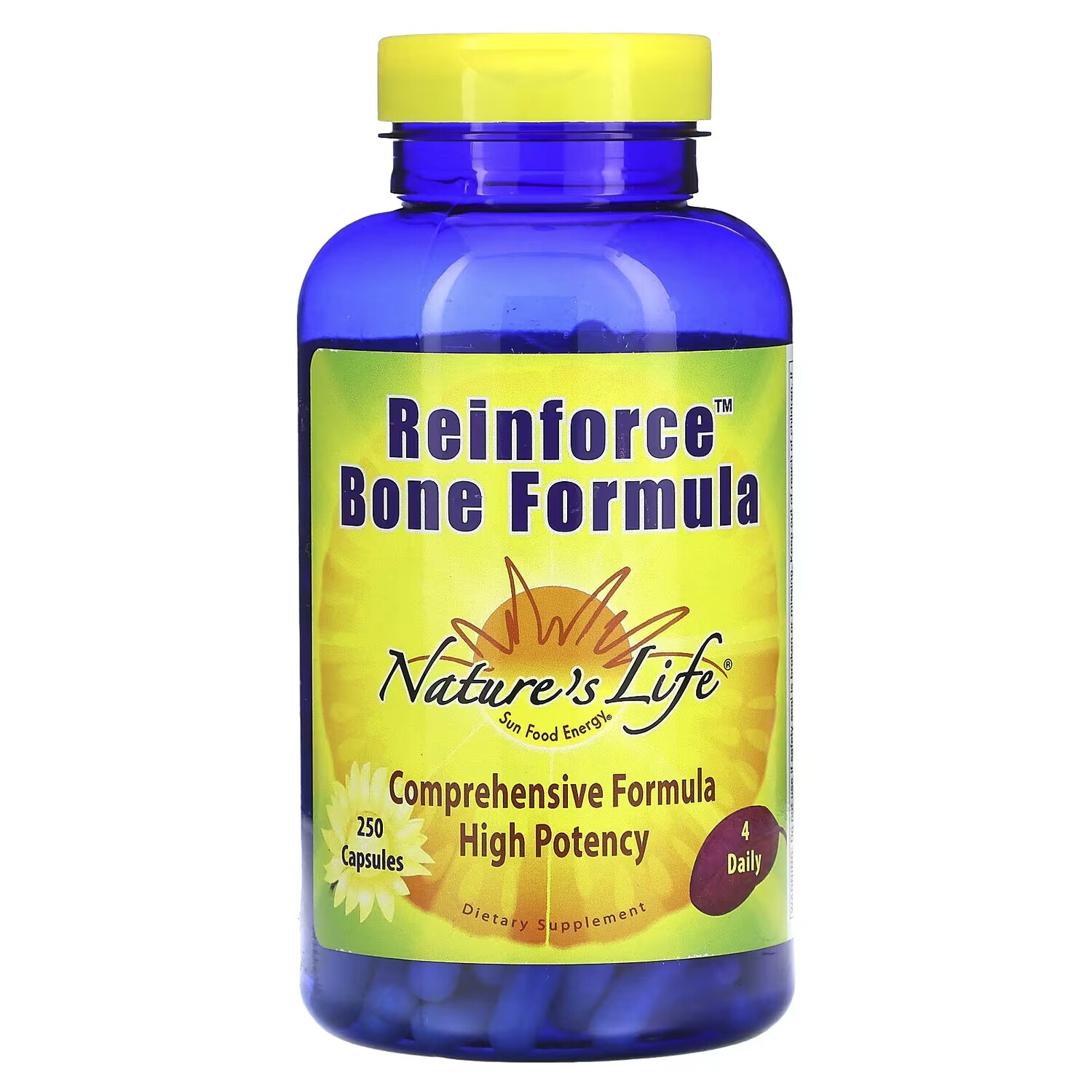 Добавка Nature's Life Reinforce Bone Formula, 250 капсул
Добавка Nature's Life Reinforce Bone Formula, 250 капсул