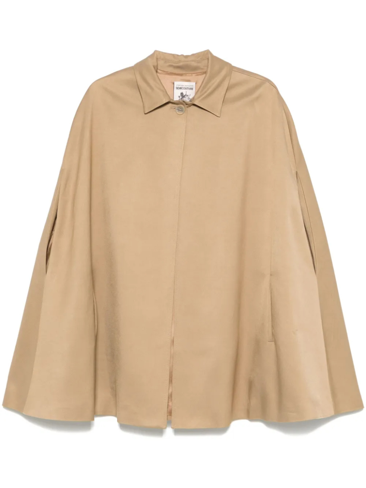 Кейп Davina Semicouture, коричневый
Кейп Davina Semicouture, коричневый