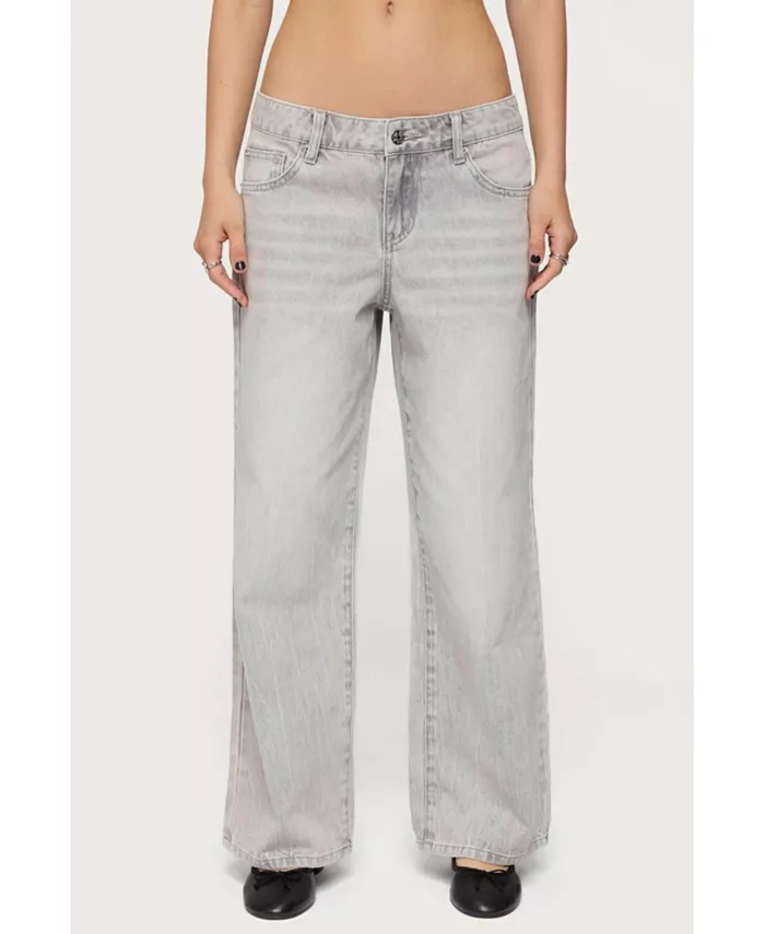 Женские джинсы Magda с низкой талией и эффектом кислотной стирки Edikted, серый
Женские джинсы Magda с низкой талией и эффектом кислотной стирки Edikted, серый