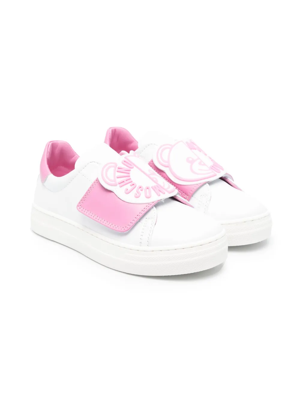 Кроссовки Leo с аппликацией Teddy Moschino Kids, белый
Кроссовки Leo с аппликацией Teddy Moschino Kids, белый