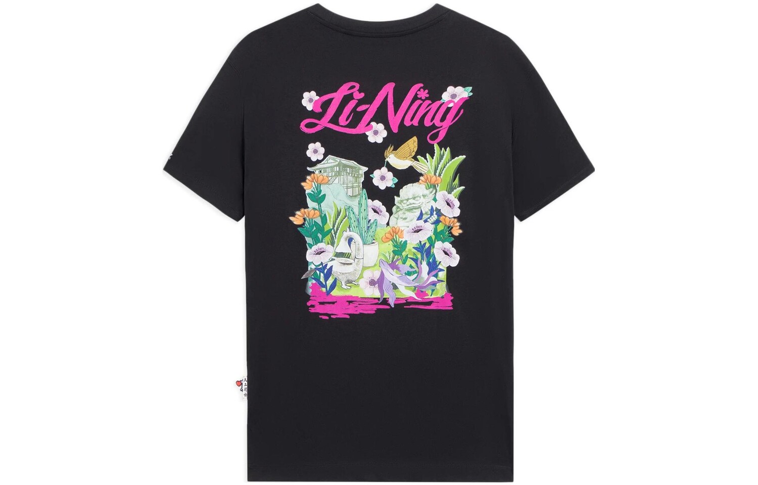 Футболка женская из коллекции Sports Life, черная Lining
Футболка женская из коллекции Sports Life, черная Lining