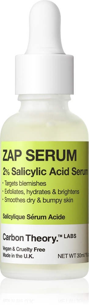 Сыворотка с салициловой кислотой Zap Serum с салициловой кислотой Carbon Theory, 30 мл
Сыворотка с салициловой кислотой Zap Serum с салициловой кислотой Carbon Theory, 30 мл