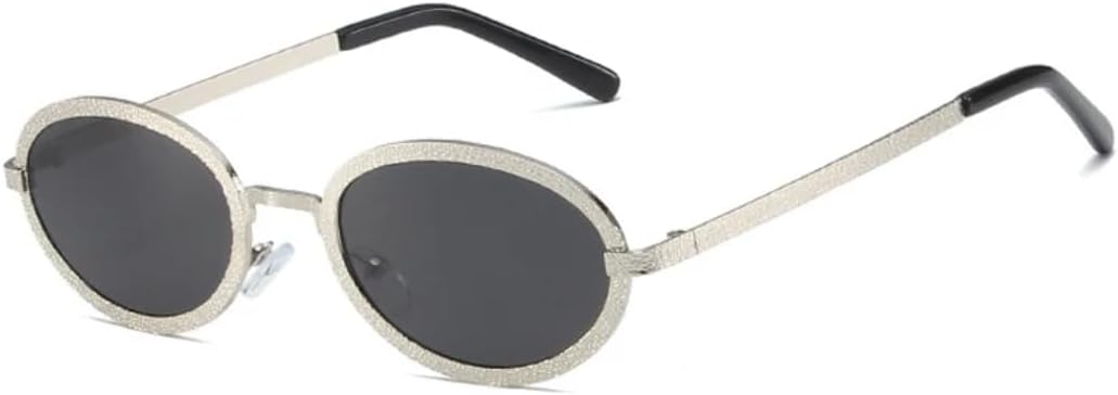 Солнцезащитные очки с защитой UV400 | Овальная металлическая оправа, цветные линзы | Для женщин и мужчин, для занятий спортом на открытом воздухе и вождения DSVIGF, Silver Gray
Солнцезащитные очки с защитой UV400 | Овальная металлическая оправа, цветные линзы | Для женщин и мужчин, для занятий спортом на открытом воздухе и вождения DSVIGF, Silver Gray