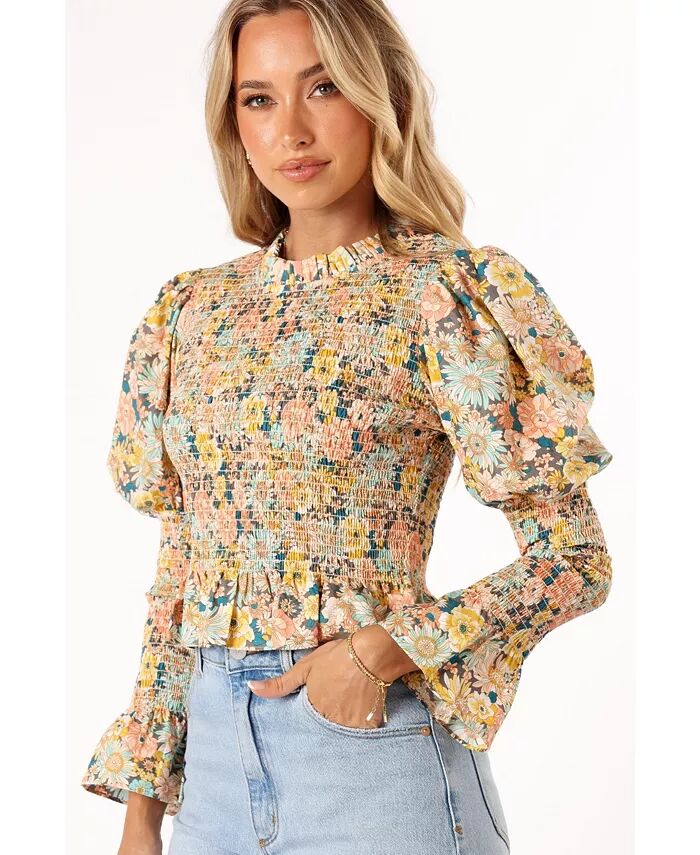 Женский топ Novah с длинным рукавом Petal and Pup, мультиколор
Женский топ Novah с длинным рукавом Petal and Pup, мультиколор