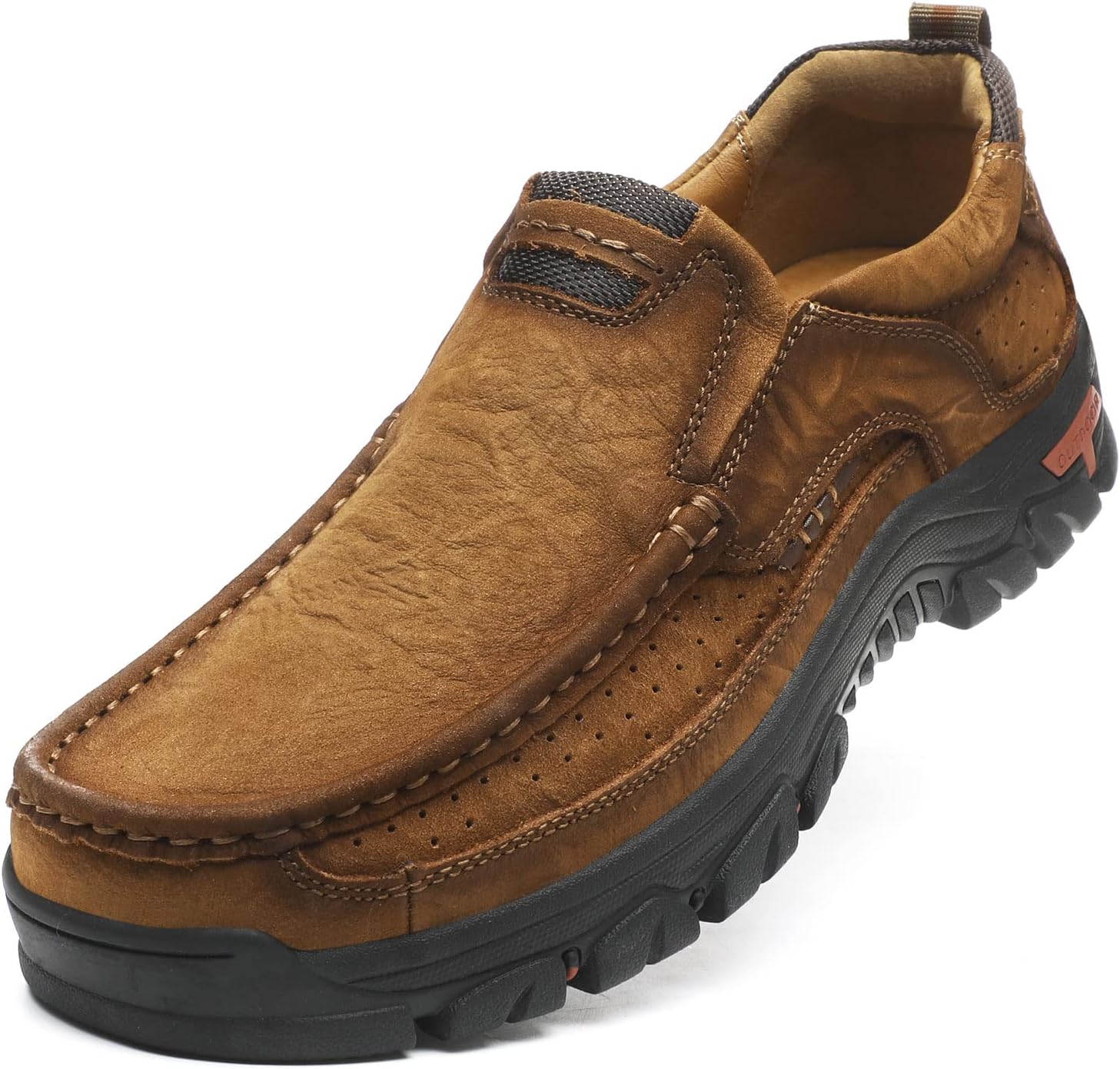 Мужские повседневные туфли-слипоны из кожи, нескользящие, дышащие, ручной работы, кроссовки для деловой одежды, вождения, работы и офиса Fivestorecity, Brown-2
Мужские повседневные туфли-слипоны из кожи, нескользящие, дышащие, ручной работы, кроссовки для деловой одежды, вождения, работы и офиса Fivestorecity, Brown-2