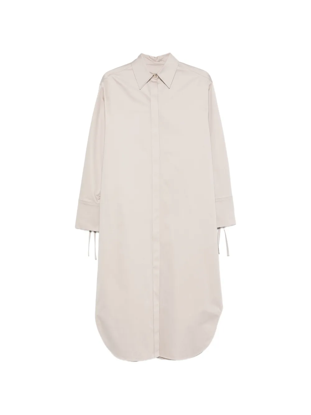 Миди-платье с манжетами-завязками Agnona, бежевый
Миди-платье с манжетами-завязками Agnona, бежевый