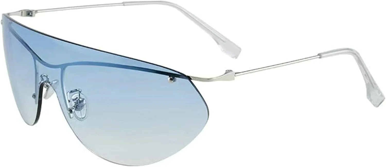 Женские солнцезащитные очки Helena Fashion Y2k в винтажном панк-стиле с металлической оправой, без оправы, большого размера, с защитой от УФ-излучения UV400, C3
Женские солнцезащитные очки Helena Fashion Y2k в винтажном панк-стиле с металлической оправой, без оправы, большого размера, с защитой от УФ-излучения UV400, C3