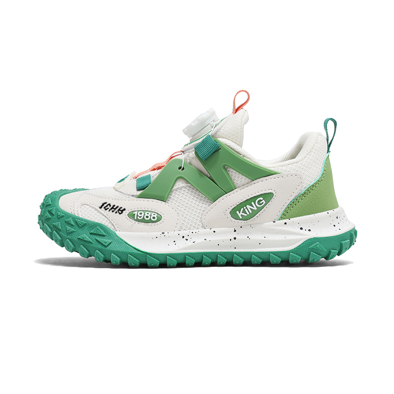 Дышащие кроссовки для бега для детей FCMM, бежевый/зеленый
Дышащие кроссовки для бега для детей FCMM, бежевый/зеленый