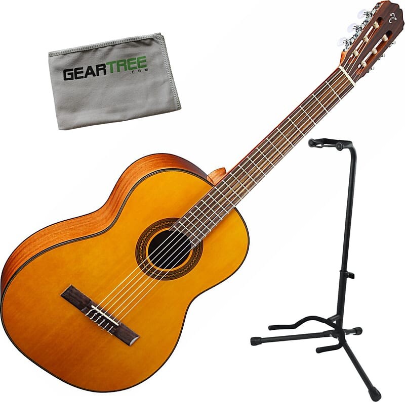 Акустическая гитара Takamine GC1 NAT Natural Classical Acoustic Guitar Bundle w/Stand
Акустическая гитара Takamine GC1 NAT Natural Classical Acoustic Guitar Bundle w/Stand