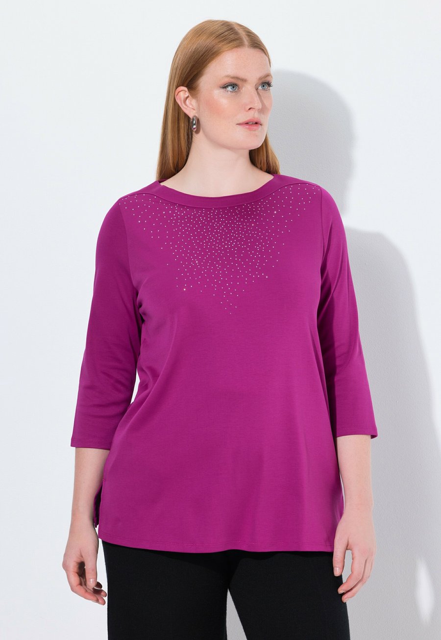 Топ Ulla Popken Long sleeved top, Berry
Топ Ulla Popken Long sleeved top, Berry