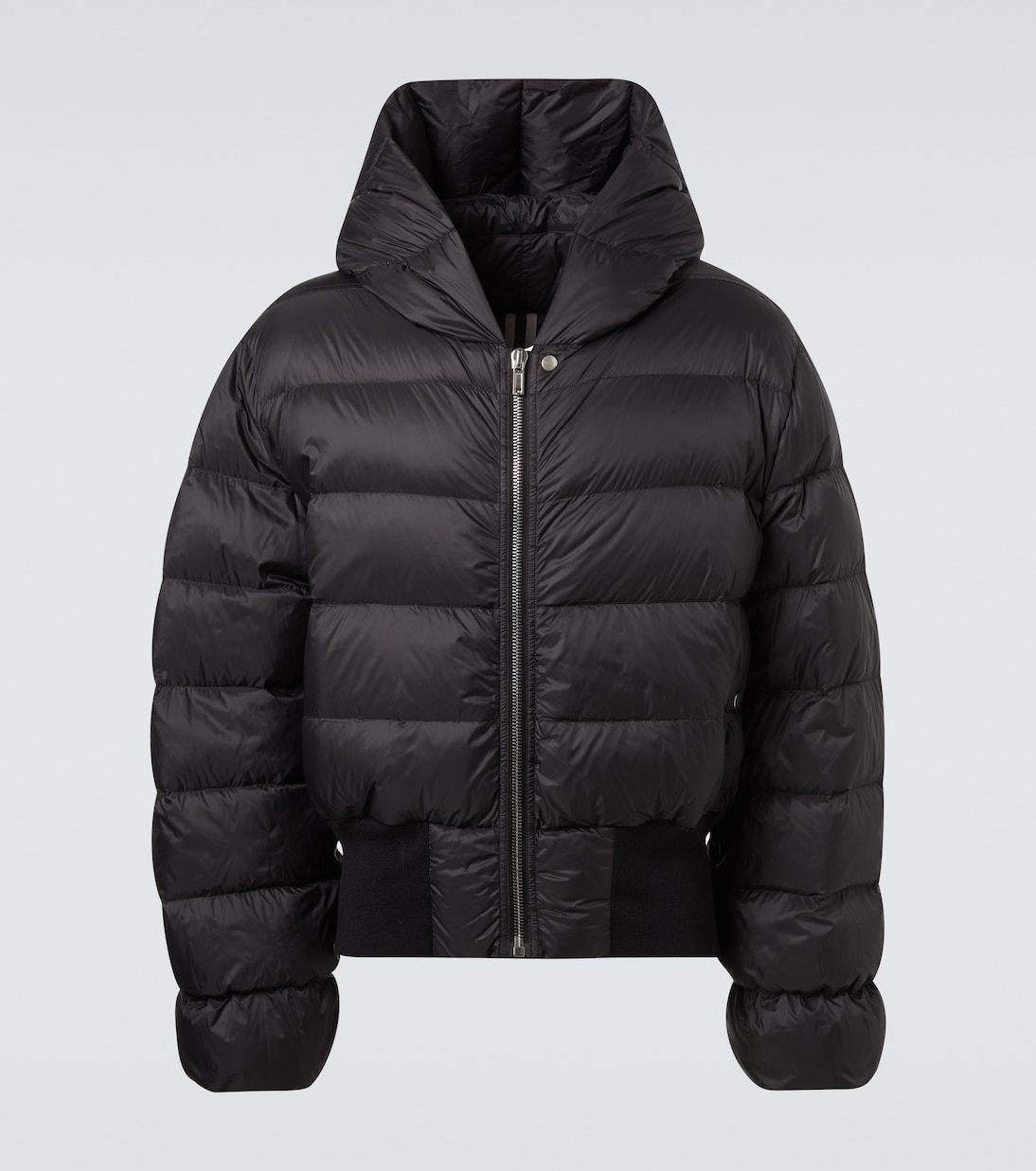Капюшонная пуховая куртка Rick Owens, черный
Капюшонная пуховая куртка Rick Owens, черный