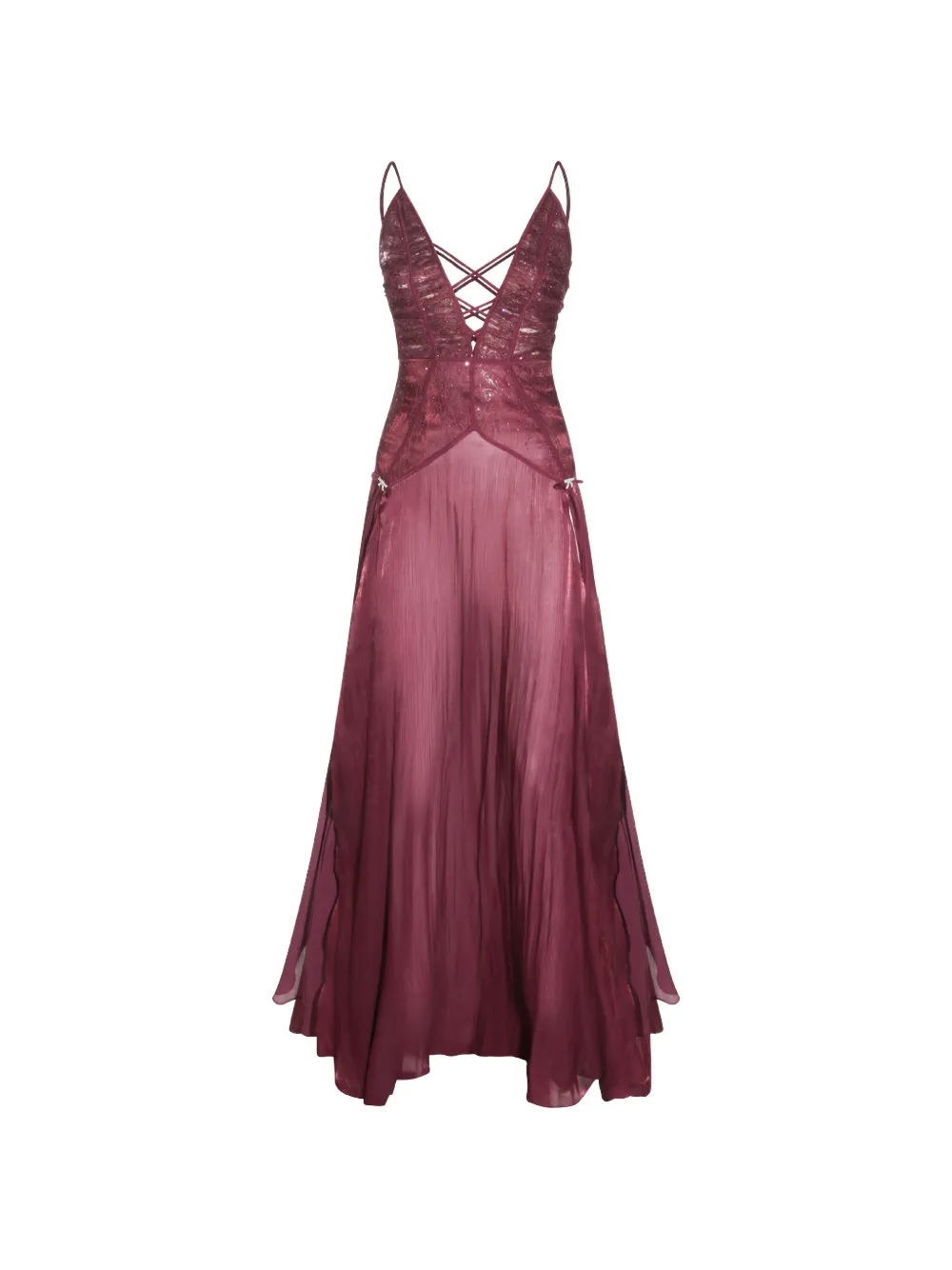 Платье без рукавов с крест-накрест бретелями Nissa, красный
Платье без рукавов с крест-накрест бретелями Nissa, красный