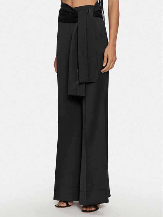 Расклешенные брюки из ткани Access Fashion, черный
Расклешенные брюки из ткани Access Fashion, черный