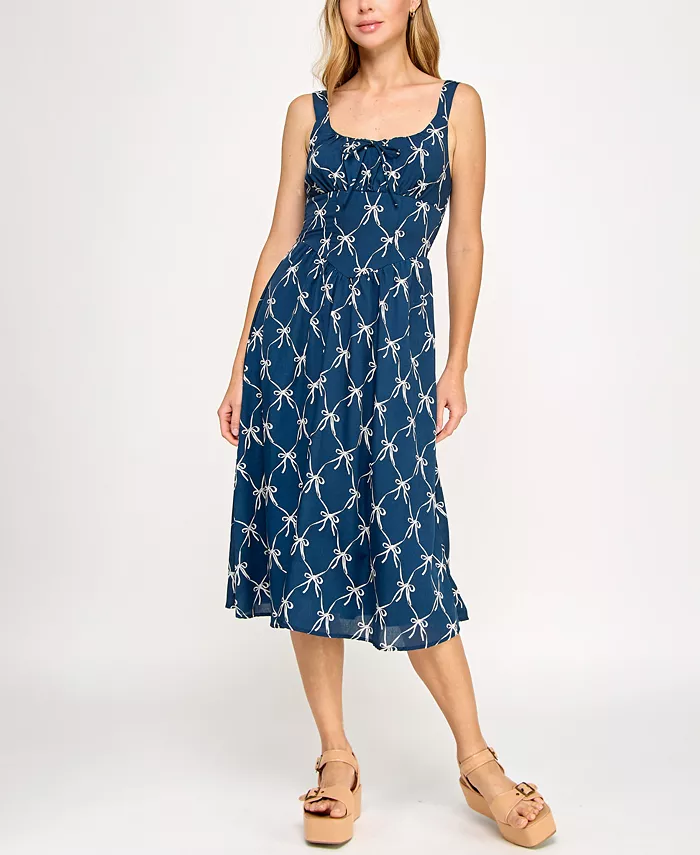 Платье миди без рукавов с принтом для юниоров Crystal Doll
Платье миди без рукавов с принтом для юниоров Crystal Doll