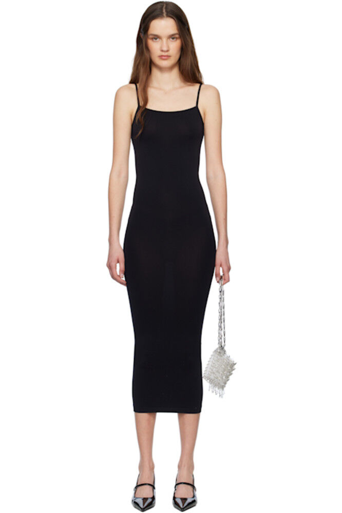 Платье Fatal Maxi с черными бретелями Wolford 
Платье Fatal Maxi с черными бретелями Wolford