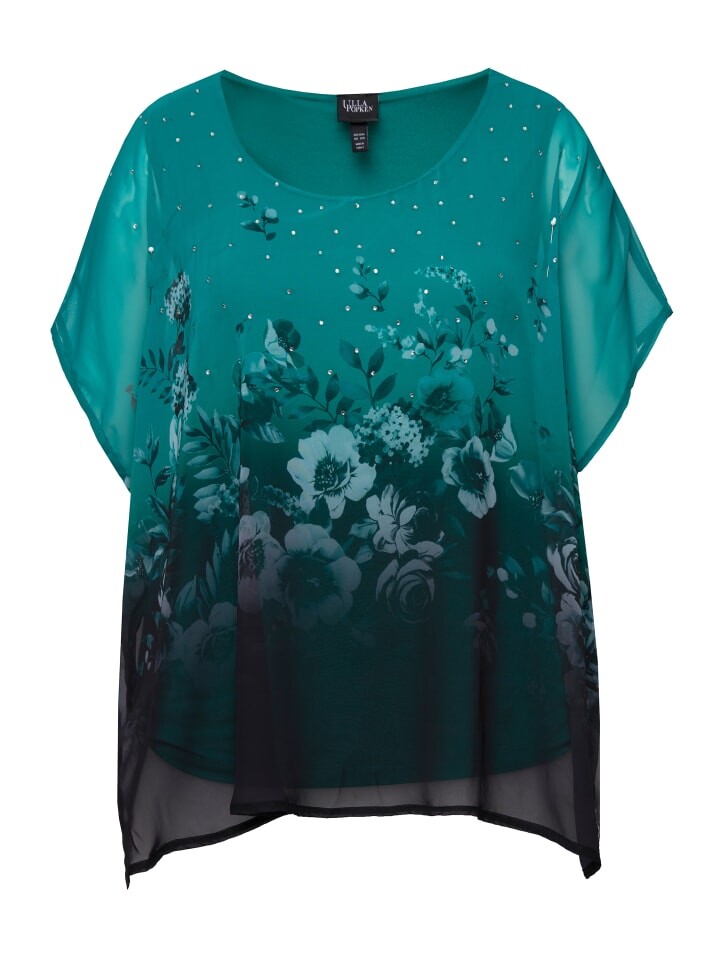 Блуза Ulla Popken, цвет grünblau
Блуза Ulla Popken, цвет grünblau