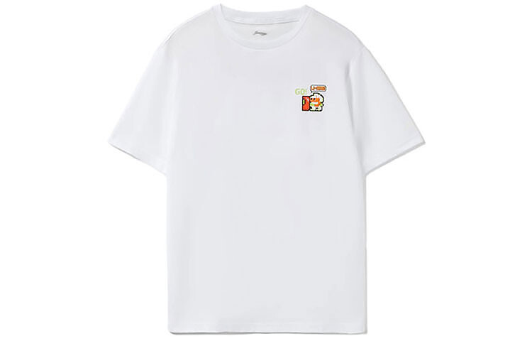 Спортивная модная коллекция футболок унисекс Lining, белый
Спортивная модная коллекция футболок унисекс Lining, белый