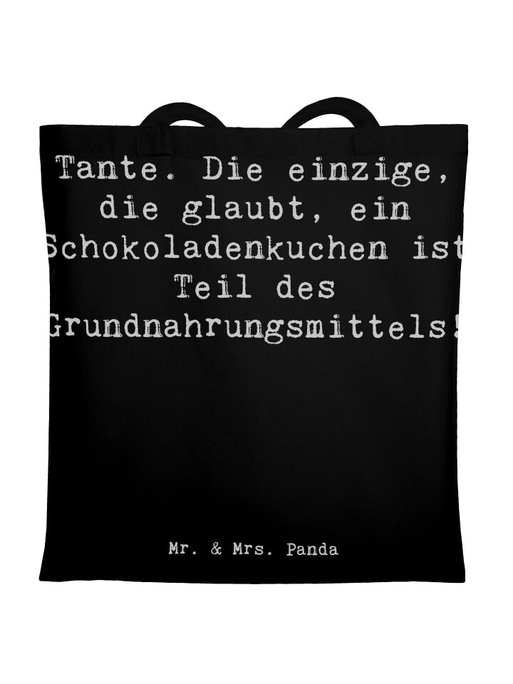 Сумка для переноски Mr & Mrs Panda Tante Schokoladenkuchen, черный
Сумка для переноски Mr & Mrs Panda Tante Schokoladenkuchen, черный