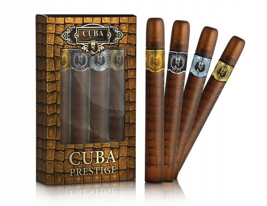 Подарочный набор косметики, 4 шт. Cuba Original, Prestige For Men
Подарочный набор косметики, 4 шт. Cuba Original, Prestige For Men