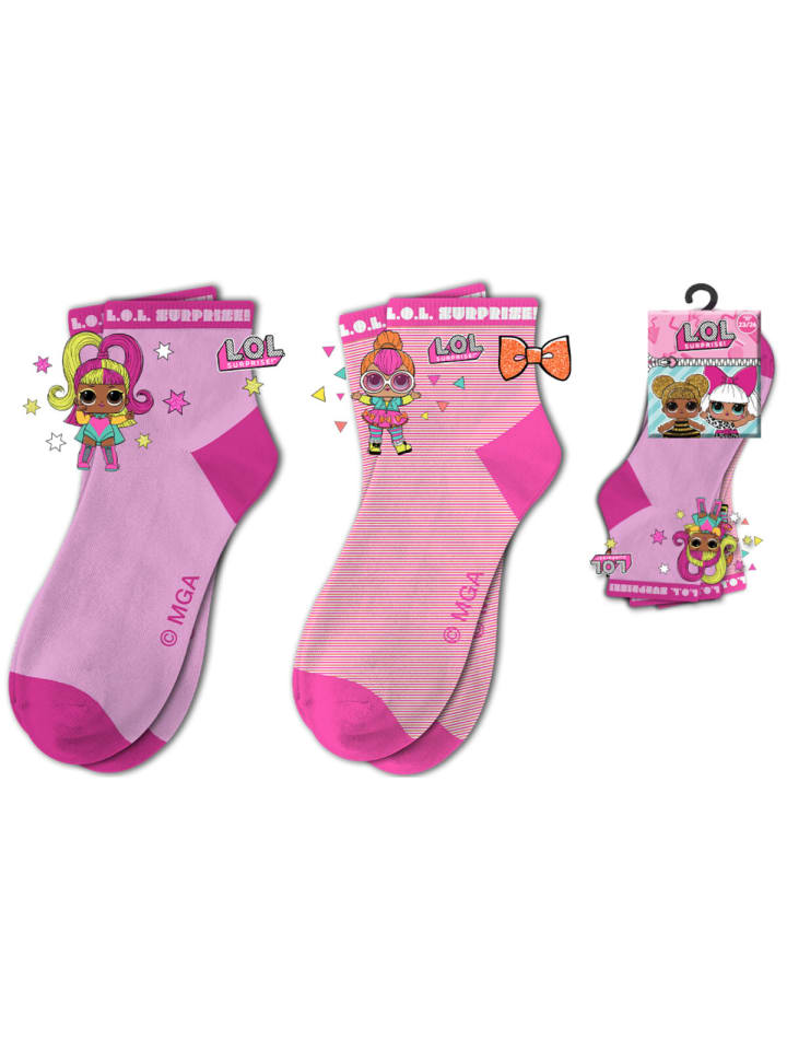 Носки L.O.L. Surprise, розовый
Носки L.O.L. Surprise, розовый