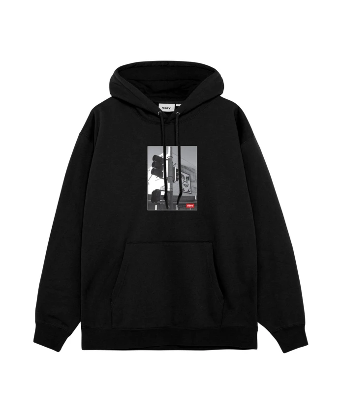Черная худи с графическим принтом для мужчин Obey, черный
Черная худи с графическим принтом для мужчин Obey, черный