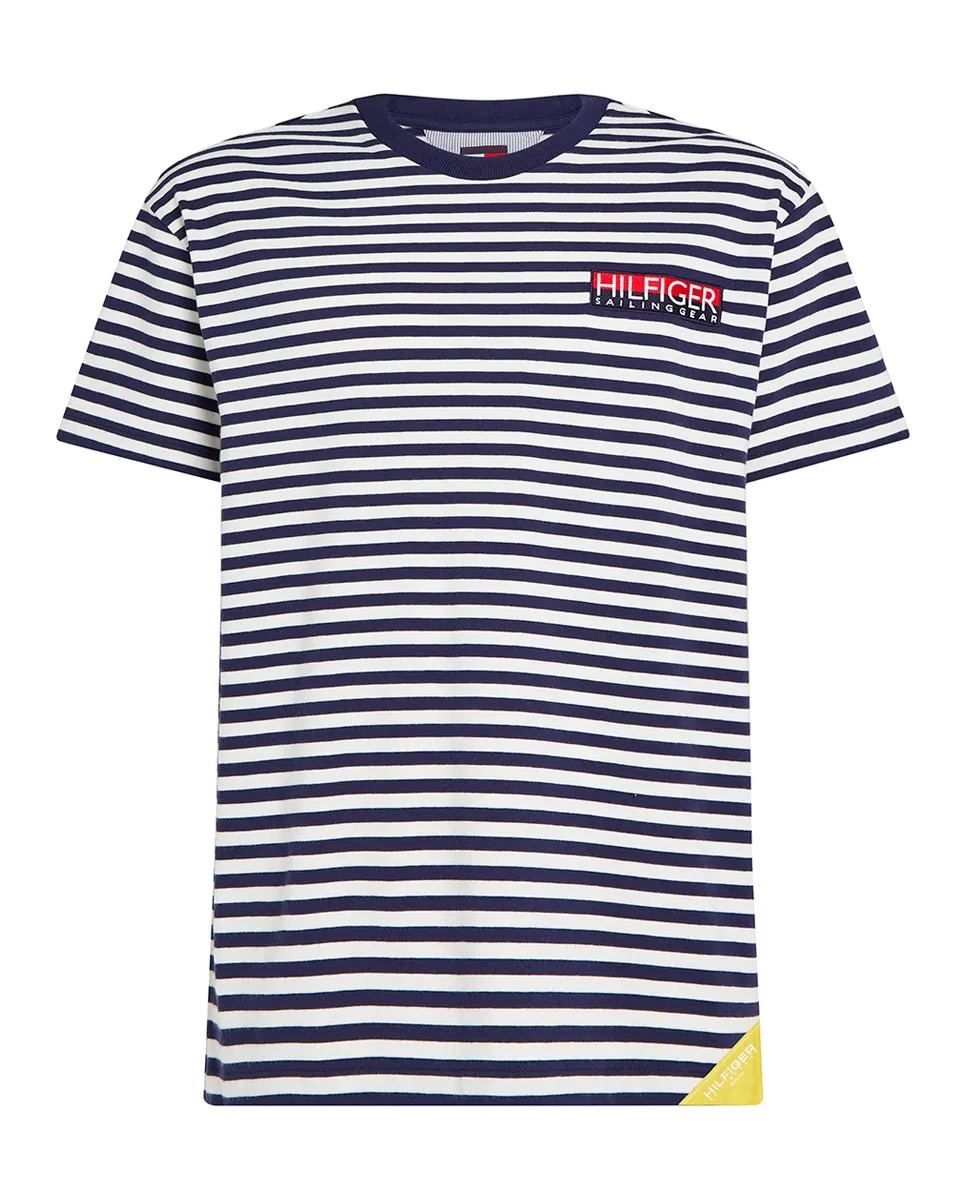 SAILING CAPSULE: мужская футболка с короткими рукавами и полосатым принтом Tommy Hilfiger, темно-синий
SAILING CAPSULE: мужская футболка с короткими рукавами и полосатым принтом Tommy Hilfiger, темно-синий